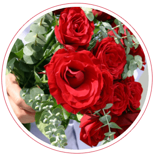 Floristería La Margarita rosas rojas
